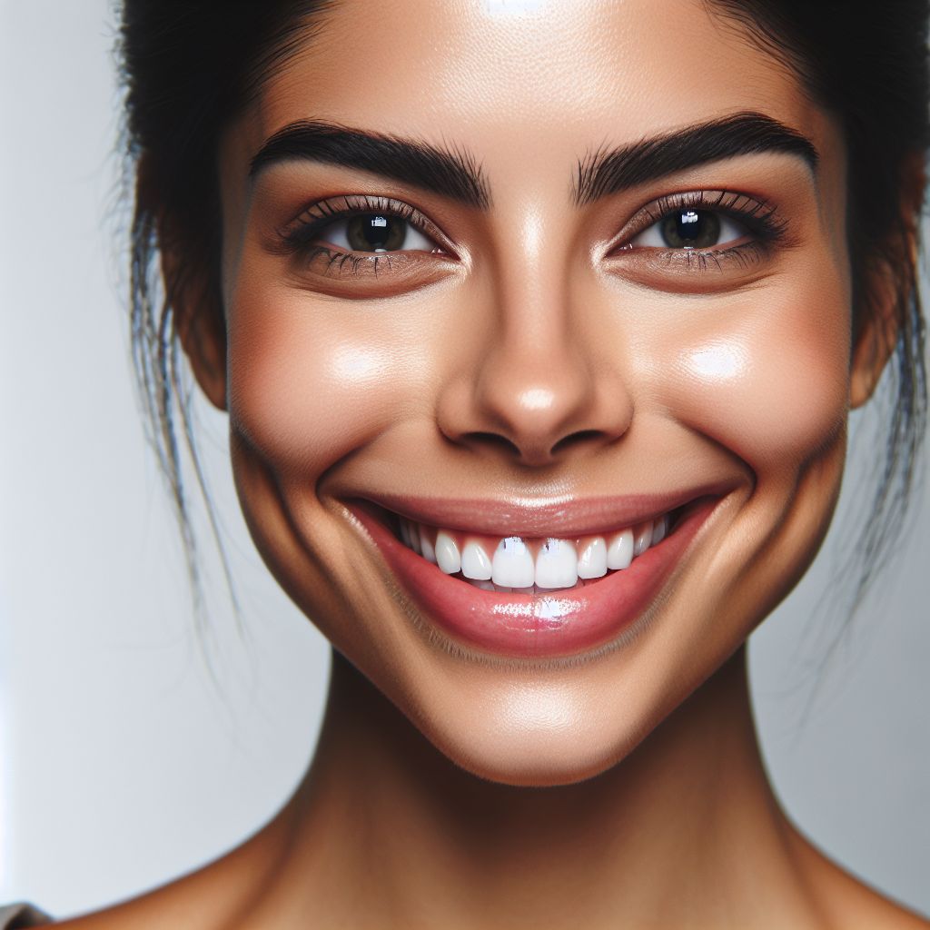 A satisfied patient at Alanya Opr.Dr Beste Kara Estetik Cerrahi, showing results of aesthetic surgery.