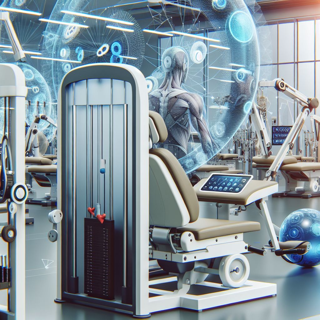 Advanced physiotherapy equipment at Alanya PHYSIOKAMİL clinic
