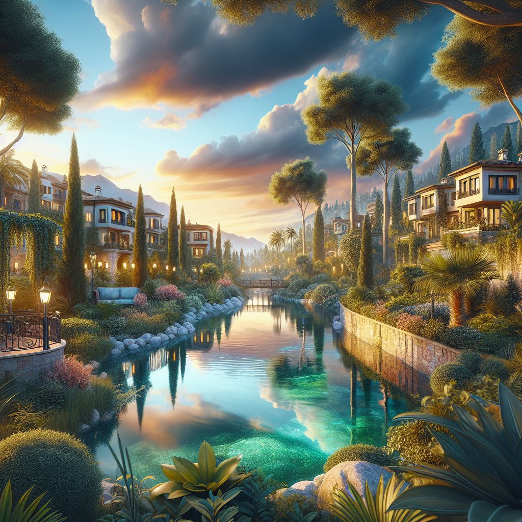 Serene outdoor view of Alanya, symbolizing peace and mental well-being.