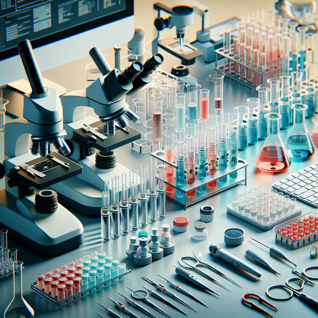 Laboratory testing equipment used at Alanya Yedi Yirmidört Sağlık for accurate health assessments