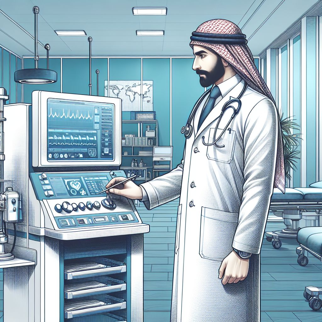 Advanced healthcare equipment at Dr. Yusuf Taşaa