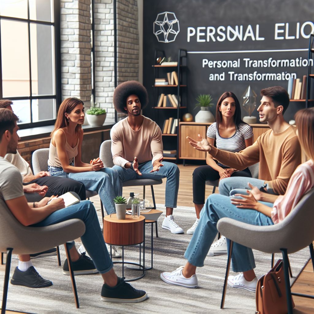 Individuals engaged in a personal development seminar to enhance their skills at UZM.PSK.SERDAR KİŞİSEL DÖNÜŞÜM in Alanya.